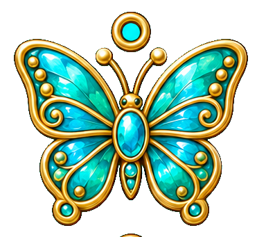 Butterfly charm