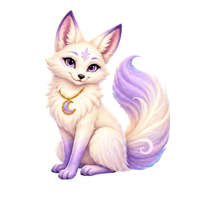 Luna the moon fox